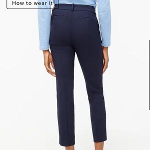 NWT Navy J. Crew Factory Cropped Pants